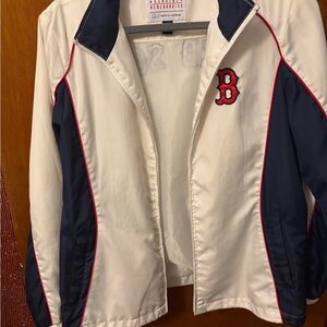 MLB White and Navy Women's Jacket